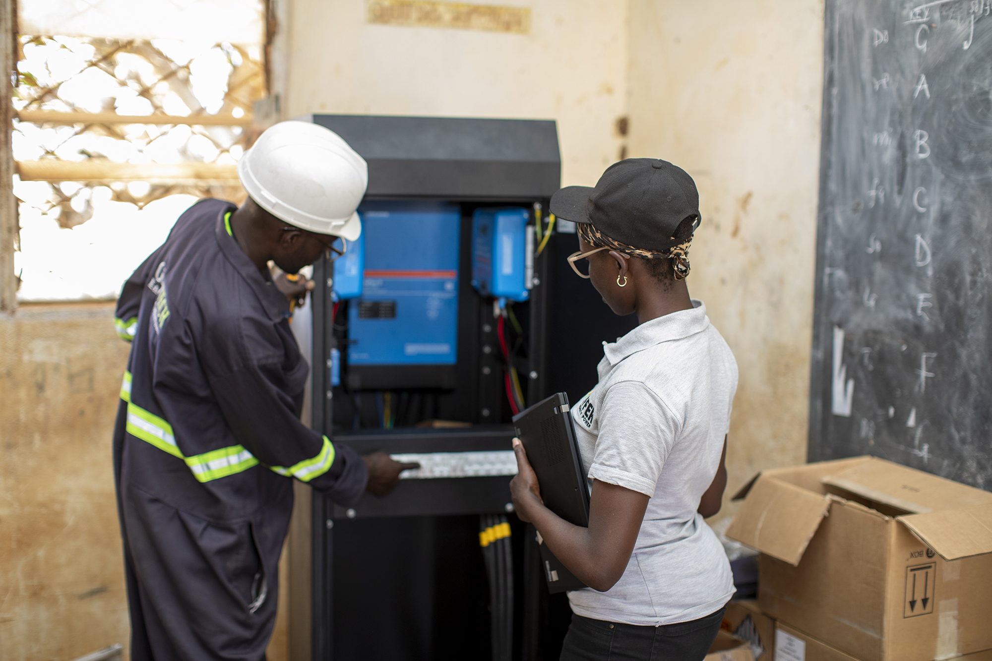 Differ community with the team made sure that the IEC standards were met. Mtsanganyiko Primary School will have power and Students, Teachers and community will benefit.